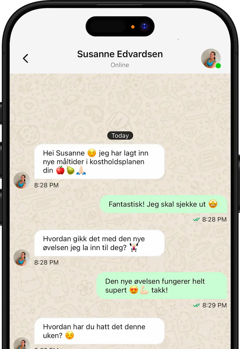kommunikasjon i appen